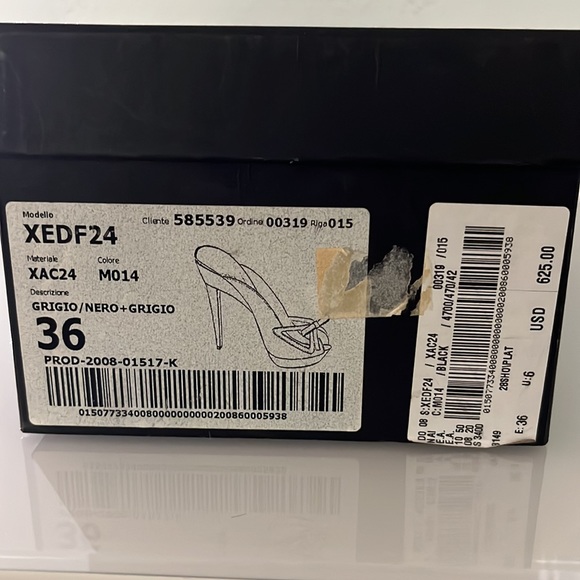 Emporio Armani Women’s Heeled Mules – Size 36 - Picture 11 of 11